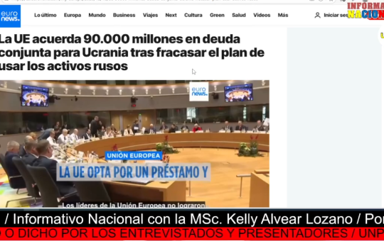 Informativo Nacional: Duelo nacional en Ecuador por muerte de expresidente Rodrigo Borja.