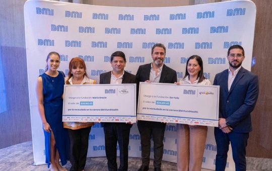 BMI Ecuador empresa organizadora de BMI Run4Health 2025, supera su meta y entrega $75.000 a tres fundaciones de Quito y Guayaquil