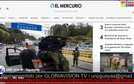 Informativo Nacional: Colombia suspende venta de energía a Ecuador y refuerza respuesta comercial con arancel del 30%