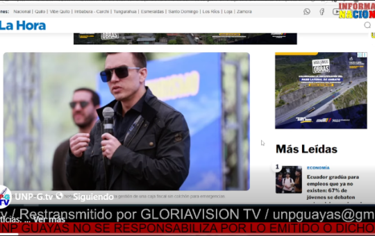 Informativo Nacional/ Ecuador expulsa a director de Centro Cultural Iraní por supuestos vínculos con el narcotráfico.