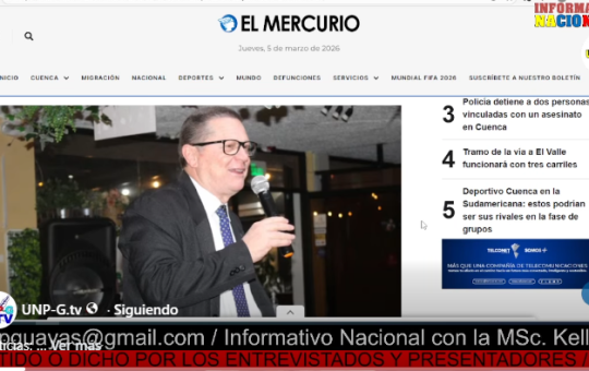 Informativo Nacional: Ecuador expulsa a embajador de Cuba y a toda la misión diplomática.
