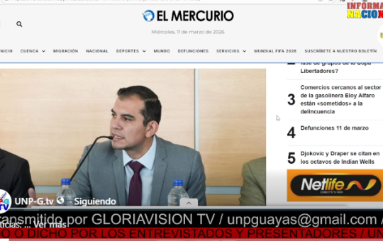 Informativo Nacional: Ministerio permite jornada laboral de 10 horas en Ecuador.