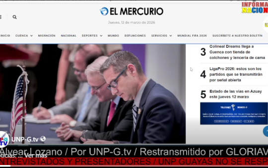 Informativo Nacional: FBI abre oficina de investigación en Ecuador.
