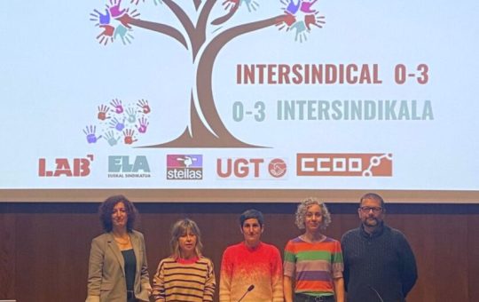 Navarra: reunión intersindical – Situación del primer ciclo de Educación Infantil (0-3 años)