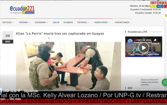 Informativo Nacional / ONU preocupada por arbitrariedades en el estado de excepción de Ecuador.