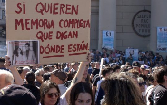 ¡Que digan dónde están! El pueblo argentino se moviliza a 50 años del último golpe de estado