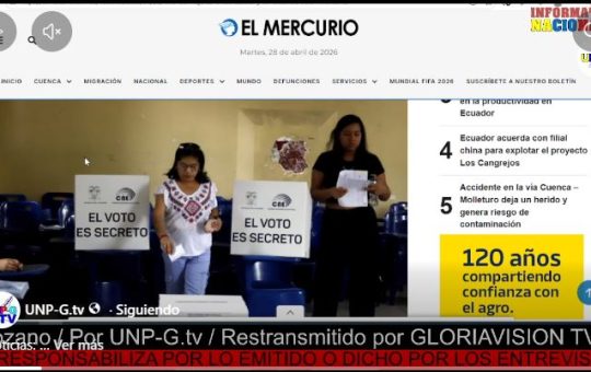 Informativo Nacional / Voto de mujeres embarazadas y en lactancia será voluntario.