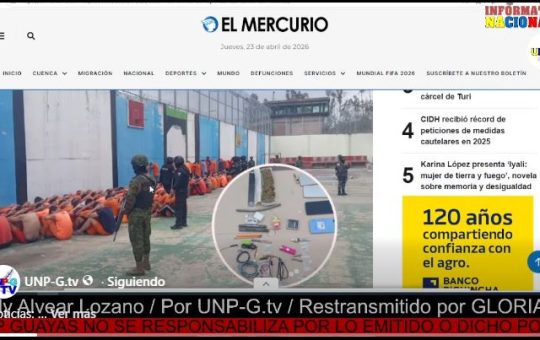 Informativo Nacional / Armas cortopunzantes, droga y celulares hallados en la cárcel de Turi.