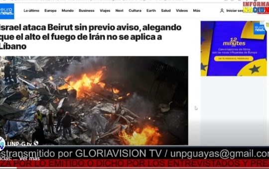 Informativo Nacional / Daniel Noboa llamó a consultas al embajador de Ecuador en Colombia tras declaraciones de Gustavo Petro sobre Jorge Glas.