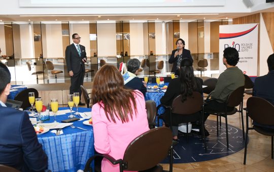 » Bolsa de Valores Quito proyecta negociaciones por USD 22.034 millones en 2026