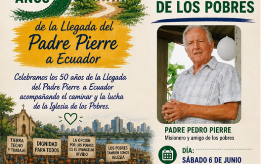 50 AÑOS DE CAMINATA DE LA IGLESIA DE LOS POBRES EN ECUADOR