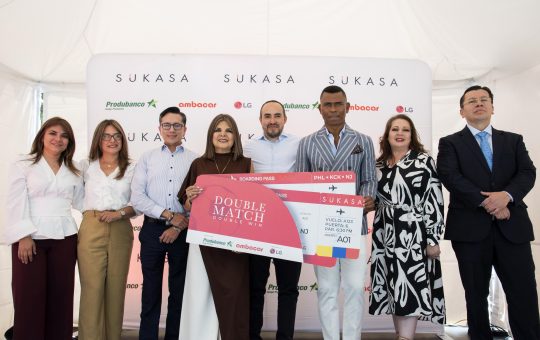 Sukasa entregó el primer premio de la campaña “Double Match, Double Win”