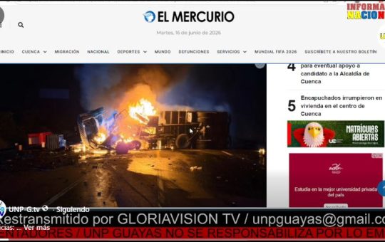 Informativo Nacional / Accidentes de camionetas dejan 16 fallecidos en menos de 24 horas.