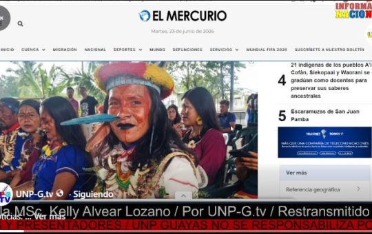 Informativo Nacional / 21 Indígenas se gradúan de docentes para preservar sus saberes