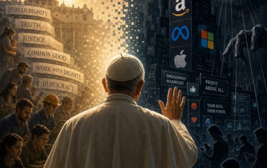 El Papa, la inteligencia artificial y el pecado de no señalar con el dedo
