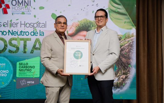 OMNI HOSPITAL SE CONVIERTE EN EL PRIMER HOSPITAL CARBONO NEUTRO DE LA REGIÓN COSTA DEL ECUADOR