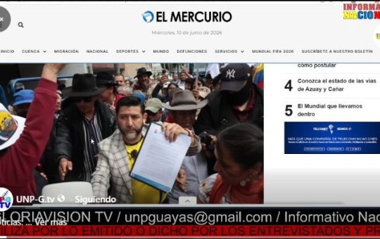 Informativo Nacional / Arranca proceso de revocatoria de mandato contra Daniel Noboa.
