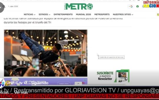 Informativo Nacional / Tres aficionados murieron durante los festejos por el triunfo de México sobre Ecuador en CDMX.