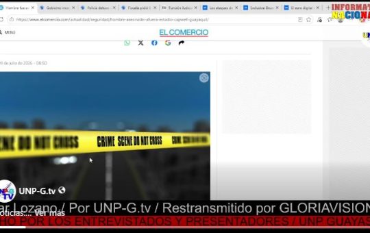 Informativo Nacional / Hombre fue asesinado afuera del estadio Capwell de Guayaquil.
