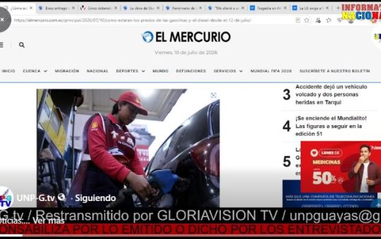 Informativo Nacional / Precio de las gasolinas y el diésel desde el 12 de julio