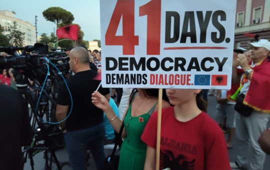 Cuadragésimo primer día de protesta: la gente mantiene el pulso