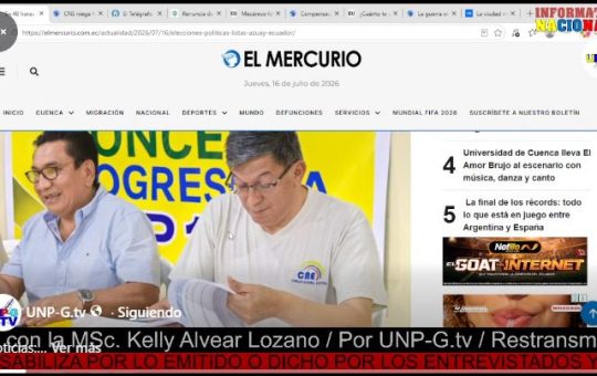 Informativo Nacional / Hasta el 18 de julio los partidos políticos o movimientos podrán hacer alianzas para participar en las próximas elecciones del 29 de noviembre.