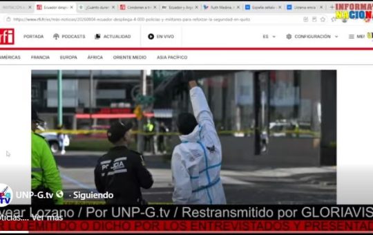 Informativo Nacional / Ecuador despliega 4.000 policías y militares en Quito.