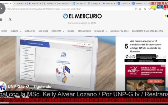 Informativo Nacional / Candidatos deberán presentar planes de trabajo en el CNE.